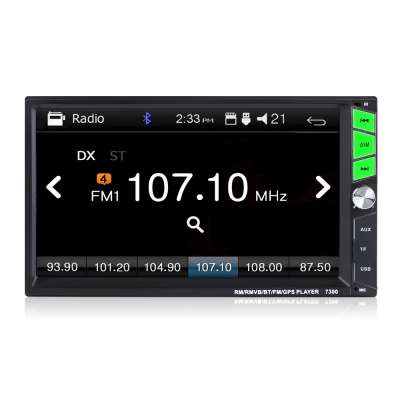 Car Multimedia player Android GPS 2 Din Car Autoradio Radio